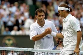 Roger Federer y Pete Sampras