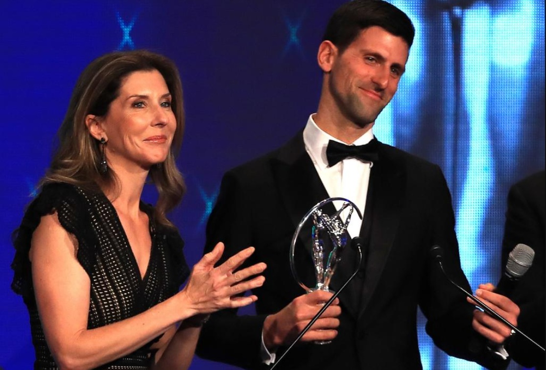 Djokovic Monica seles