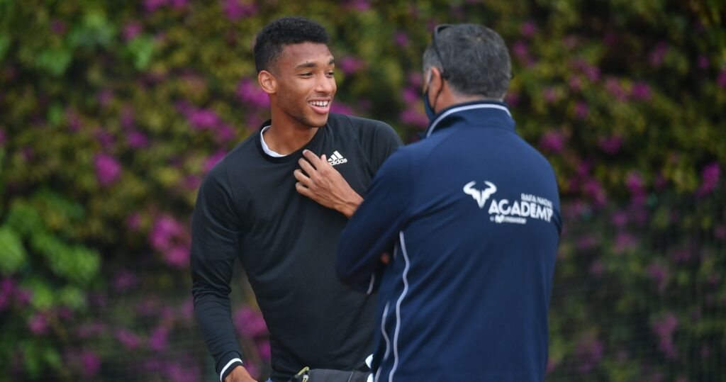 Toni Nadal Felix Auger-Aliassime
