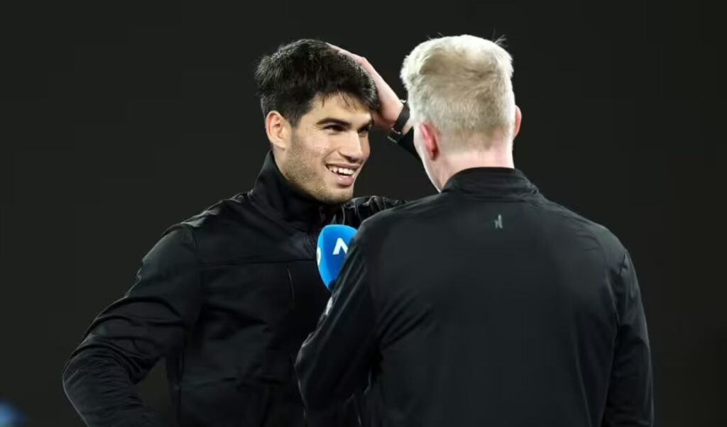 Carlos Alcaraz Jim Courier