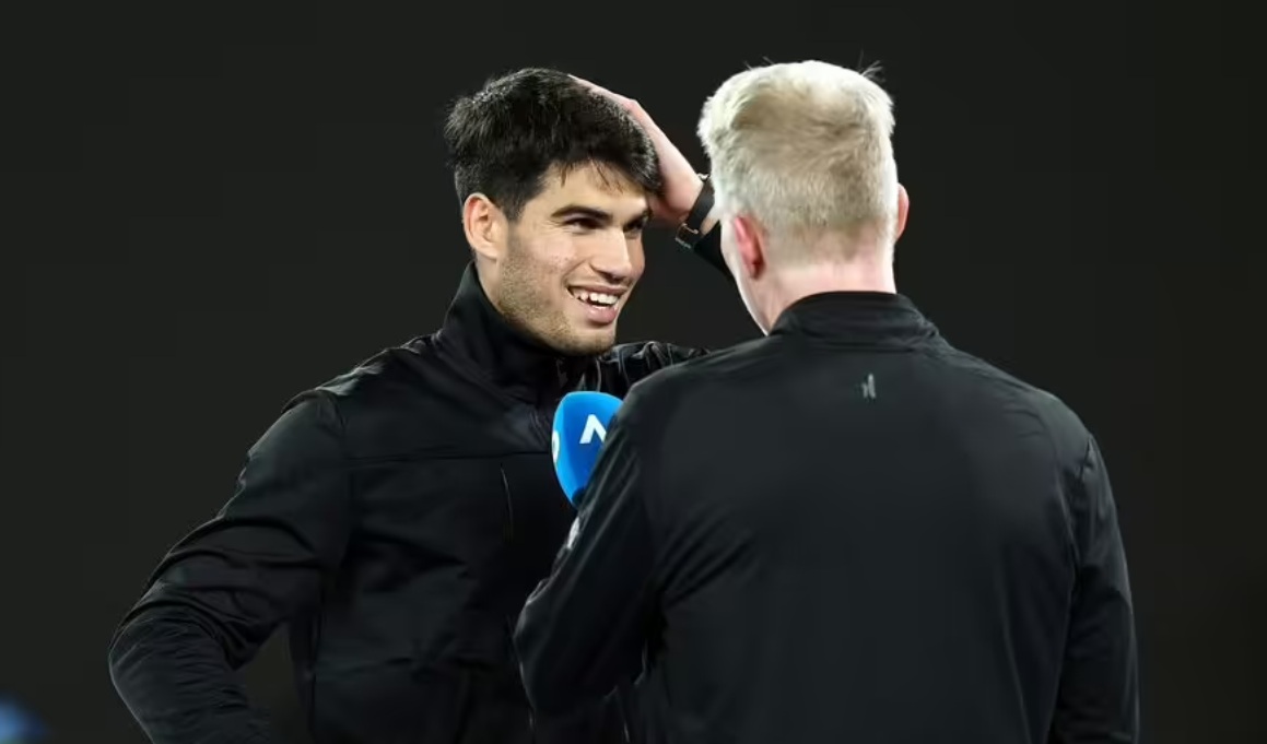 Carlos Alcaraz Jim Courier