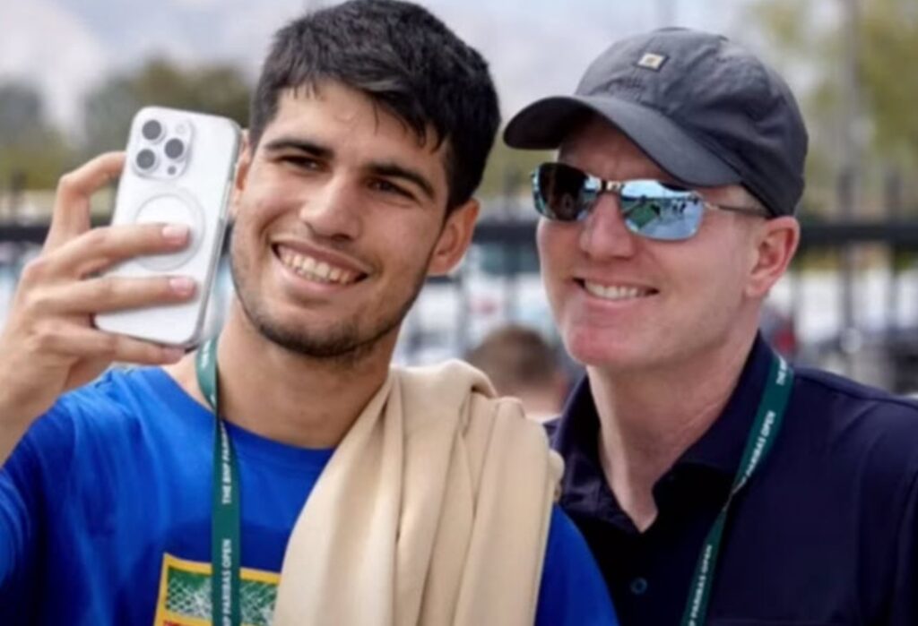 Jim Courier Carlos Alcaraz