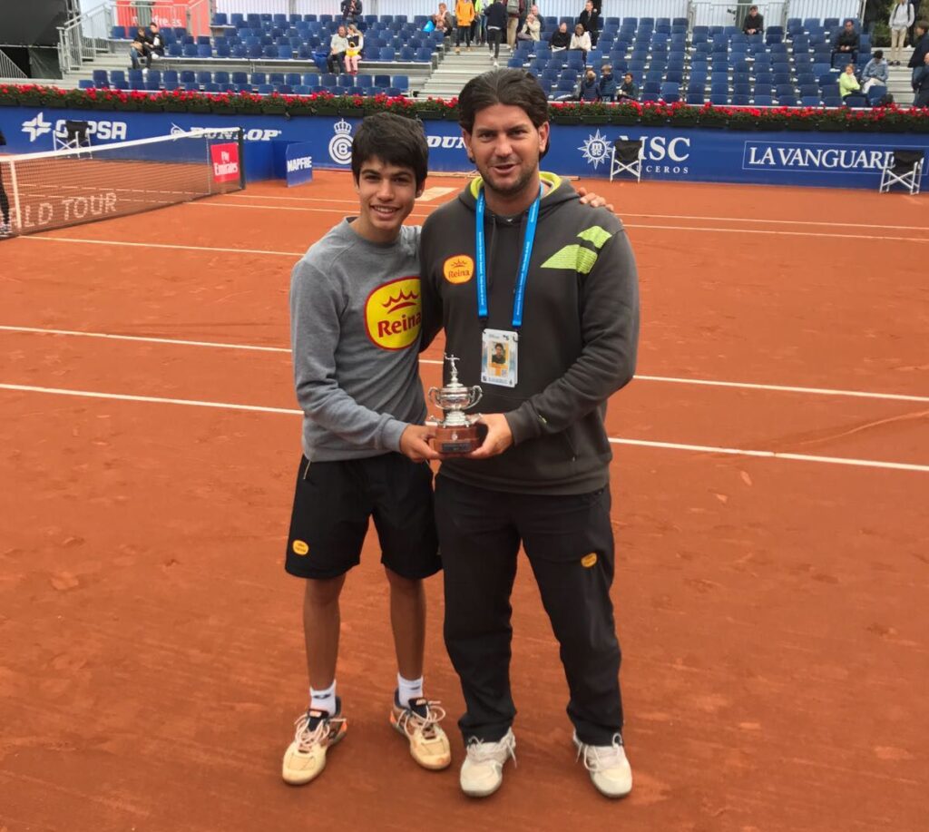 Carlos Alcaraz fake dropshot