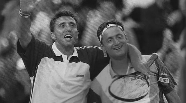 Diego Nargiso and Andrea Gaudenzi