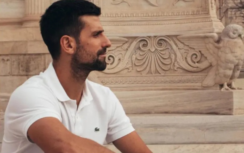 Novak Djokovic in Athens