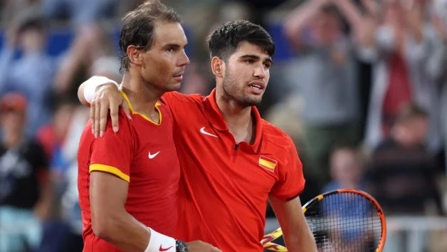 Rafael Nadal y Carlos Alcaraz