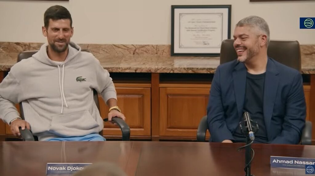 Novak Djokovic PTPA Alcaraz Sinner