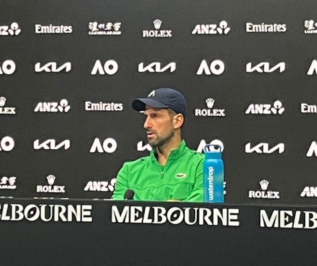Novak Djokovic australia