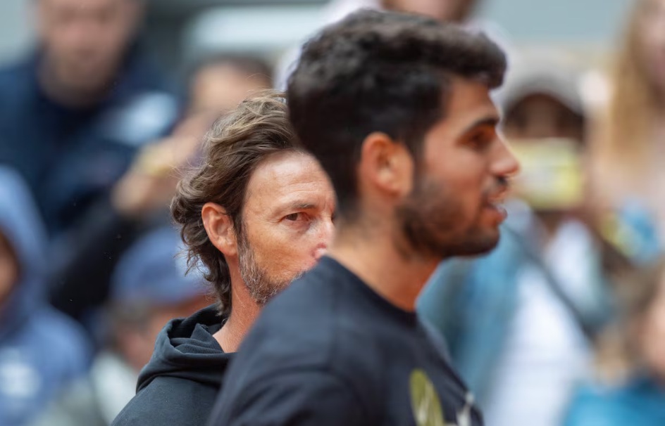 Juan Carlos Ferrero y Carlos Alcaraz