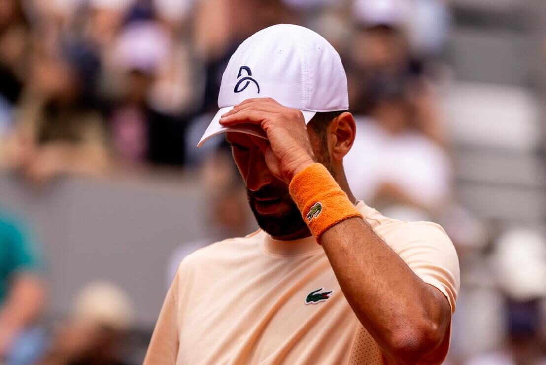 Novak Djokovic in París / GEOFF LOWE