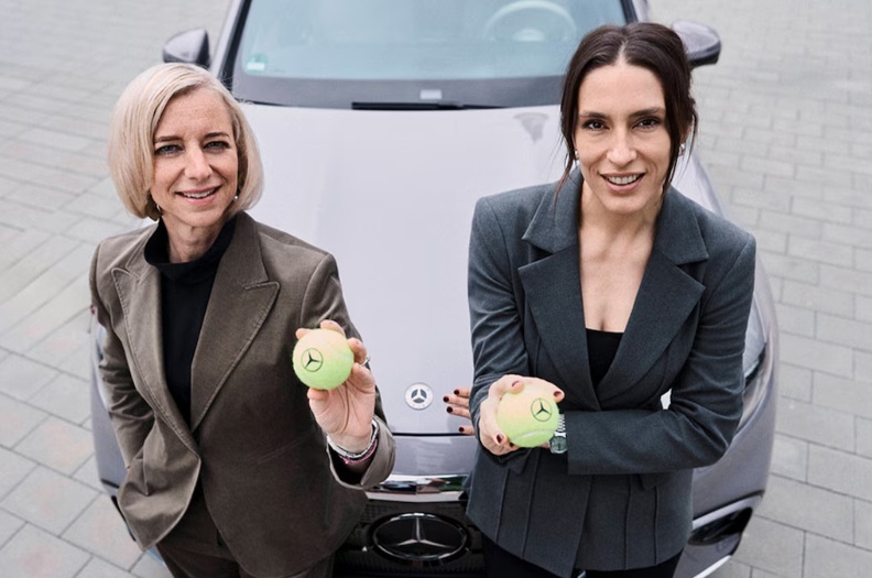 Andrea Petkovic Mercedes Benz