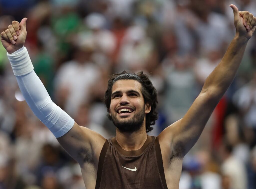 Carlos Alcaraz celebra su regreso | US Open