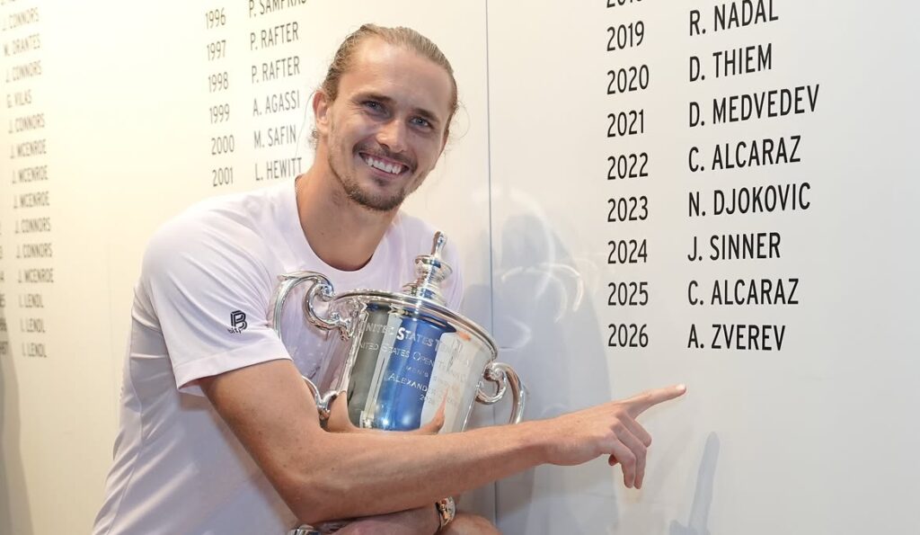 Alexander Zverev | Instagram: usopen