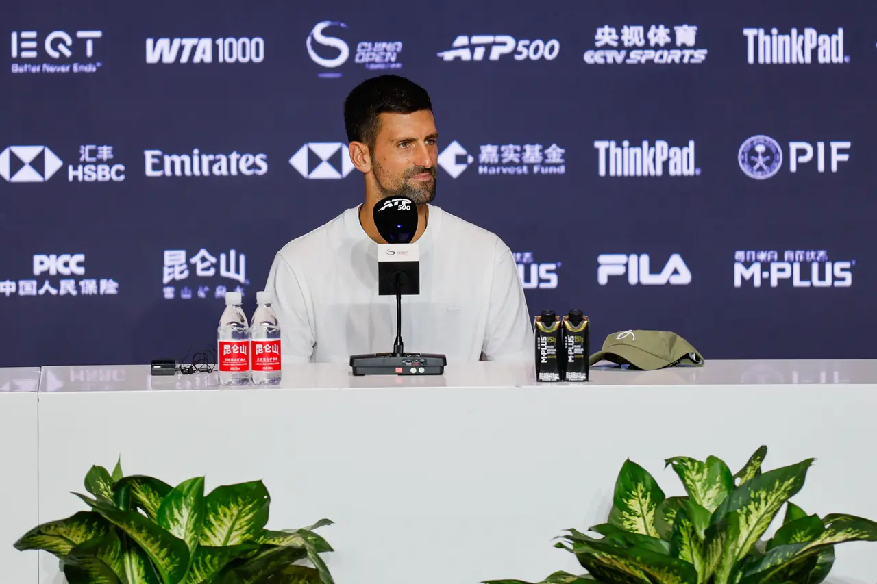 Djokovic en el China Open / China Open