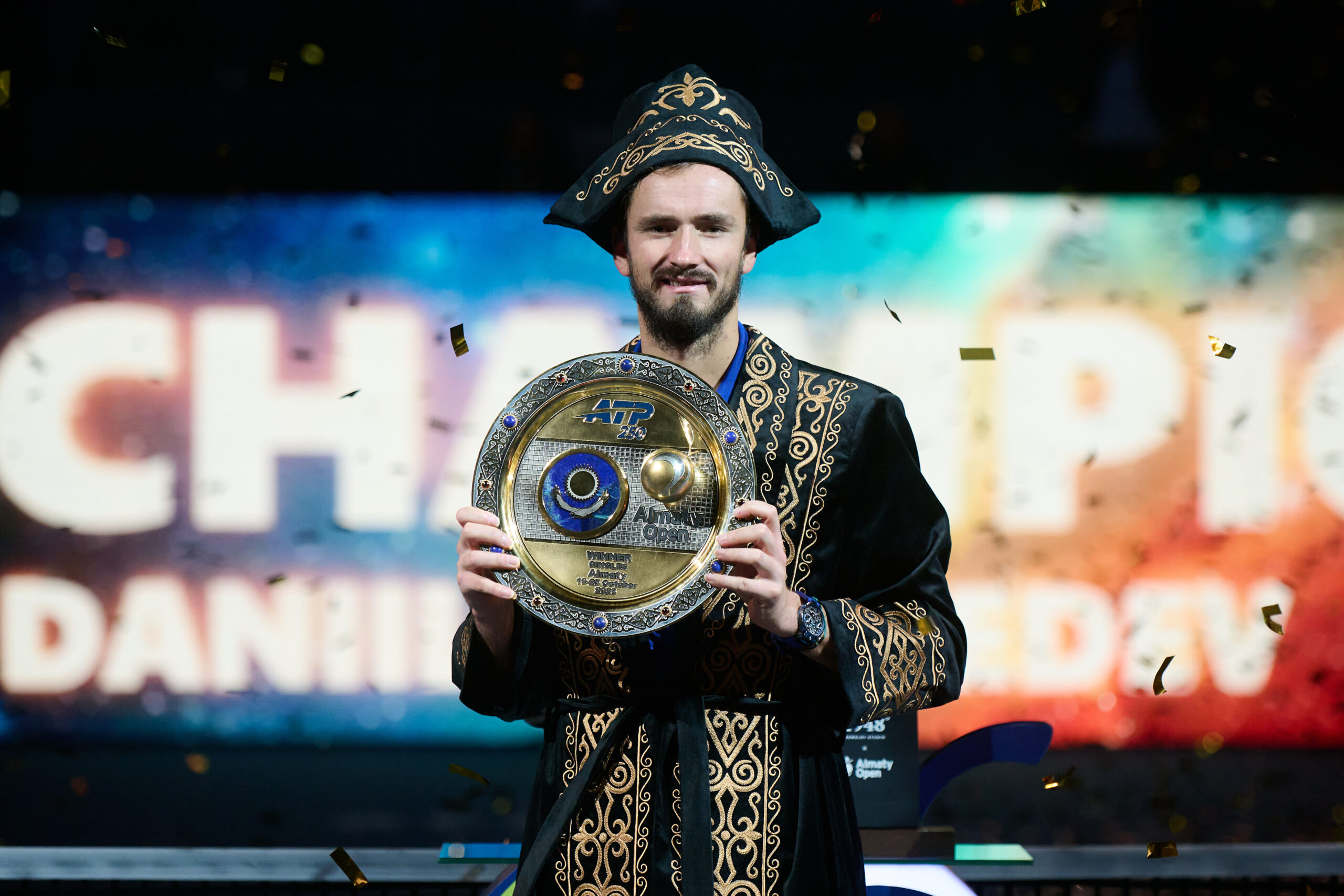 Daniil Medvedev en el Almaty Open / Andrey Udartsev
