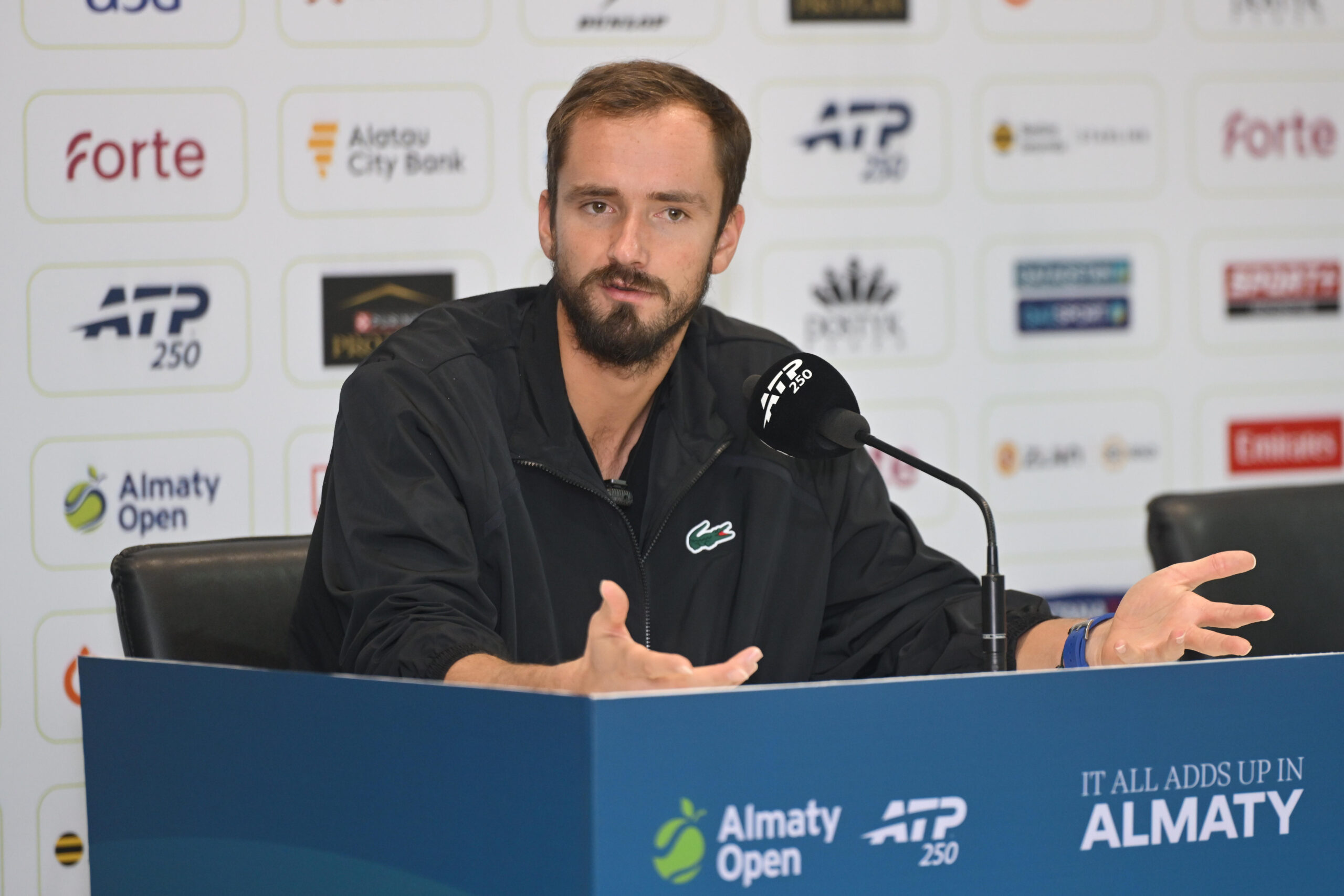 Daniil Medvedev in Almaty / Andrey Udartsev
